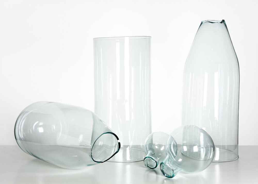 Flachglas, zylindergeblasen